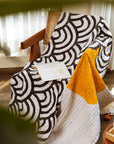 Making Waves Kantha Throw