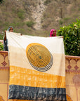 Spiral Sunset Duvet Reverse