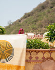 Spiral Sunset Duvet Reverse