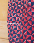 Kite Indigo + Red Linen Smock Apron