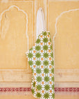 Aster Hand-Block Printed Linen Smock Apron