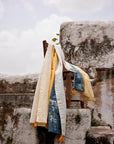 Spiral Linen Throw