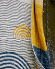 Spiral Sunset Quilt (Reverse)