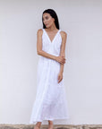 Hand-Embroidered Kos Dress - CQC LA - XS/S