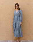Hand-Printed Ashbury Dress - CQC LA - XS/S