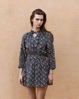 Hand-Printed Dree Mini Dress (Lurex) - CQC LA - XS/S