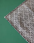 Leaf Motif Placemat Set - CQC LA - Set of 4 Placemats with Napkins