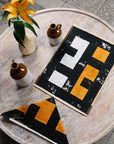 Midnight Moon Placemat Set - CQC LA - Set of 4 Placemats with Napkins