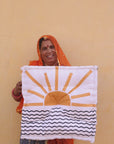 Rising Sun Floor Cushion