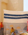 Spiral Sunset Quilt (Reverse) - CQC LA - Twin