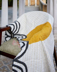 Making Waves Kantha Throw