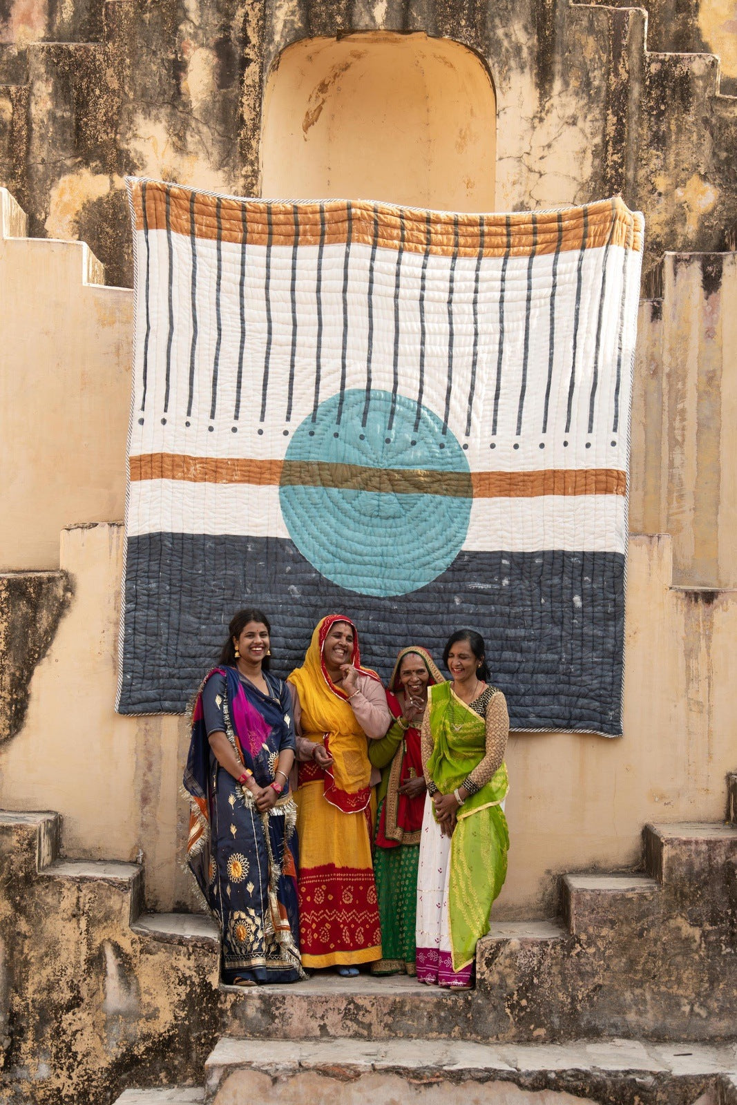 Midnight Moon Quilt Reverse