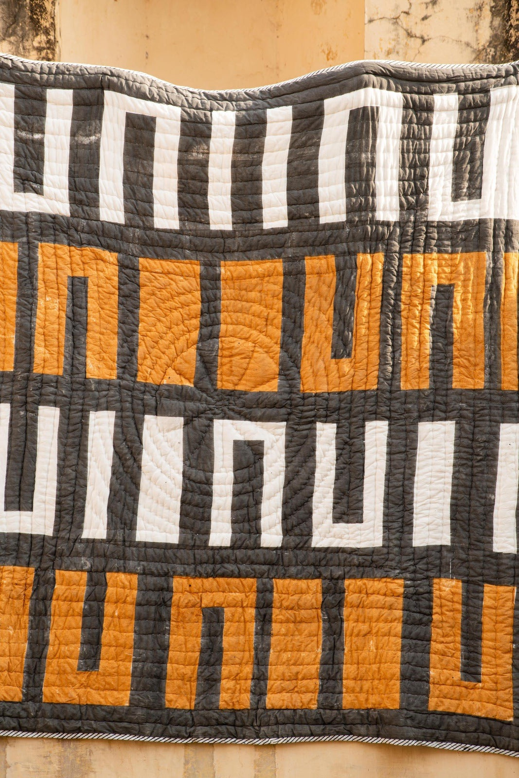 Midnight Moon Quilt Reverse