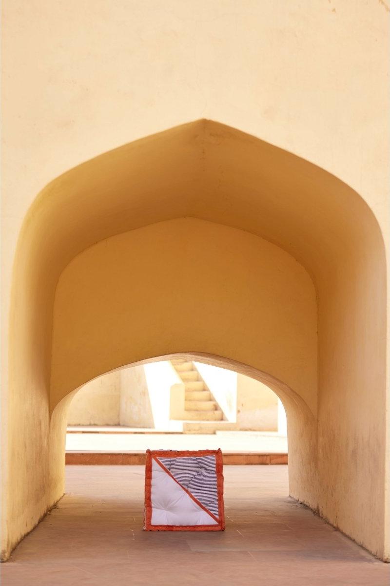 Bauhaus Floor Cushion Reverse