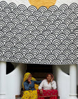 Making Waves Quilt Reverse