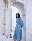 Hand-Printed Ashbury Dress - CQC LA - XS/S