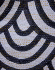 Making Waves Kantha Throw