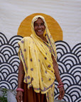 Making Waves Kantha Throw
