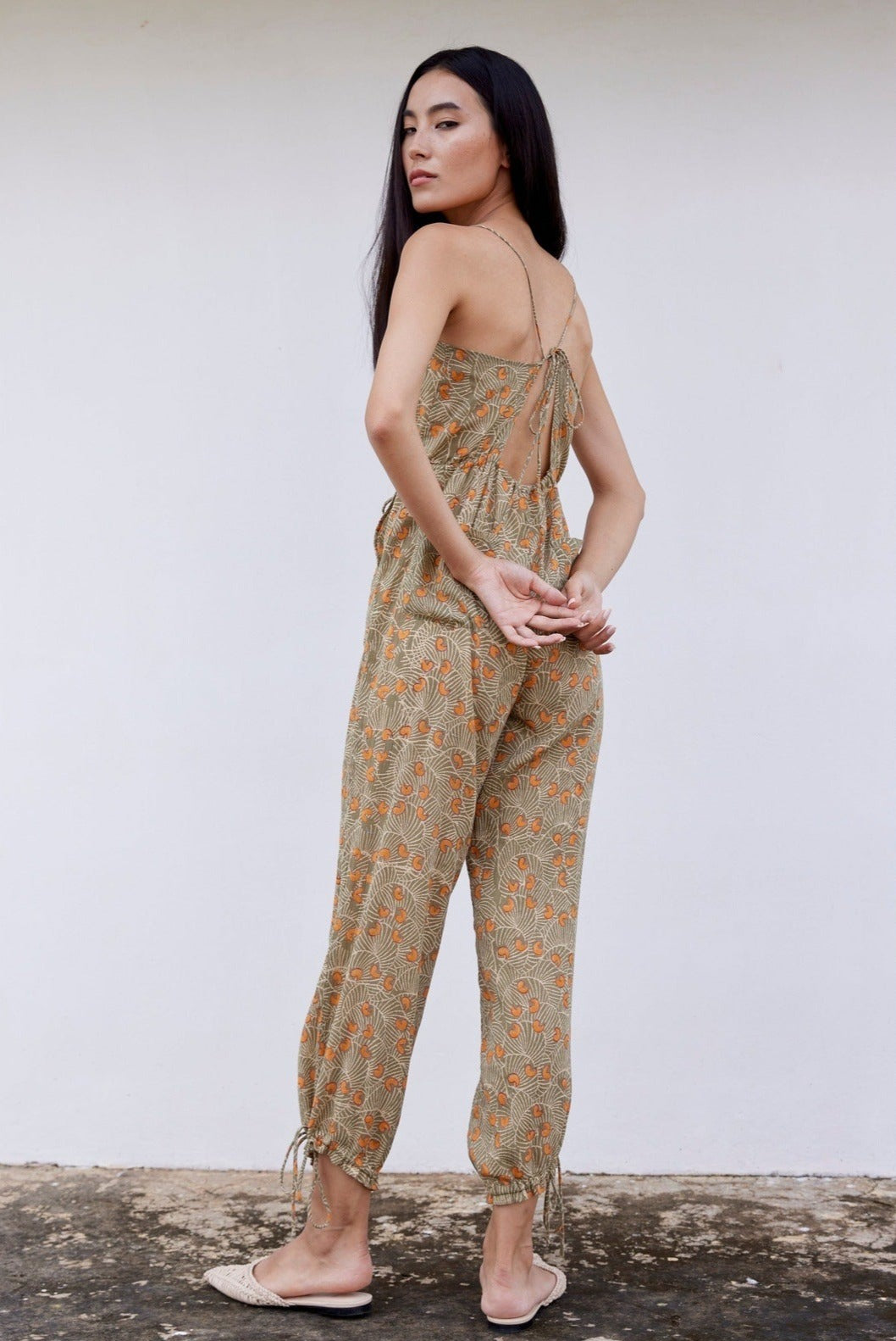 Simané Jumpsuit Safari Green