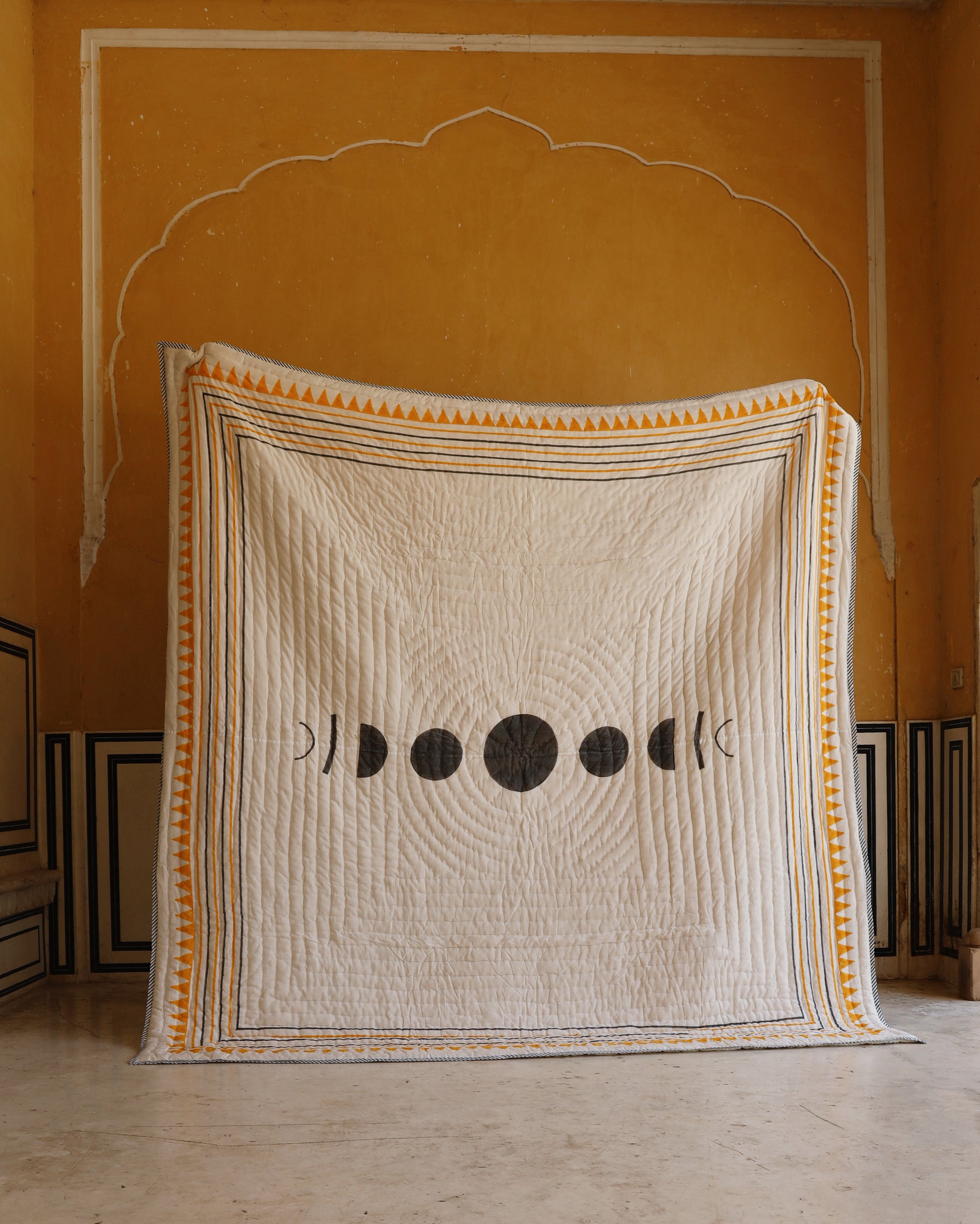 New Moon Quilt Reverse