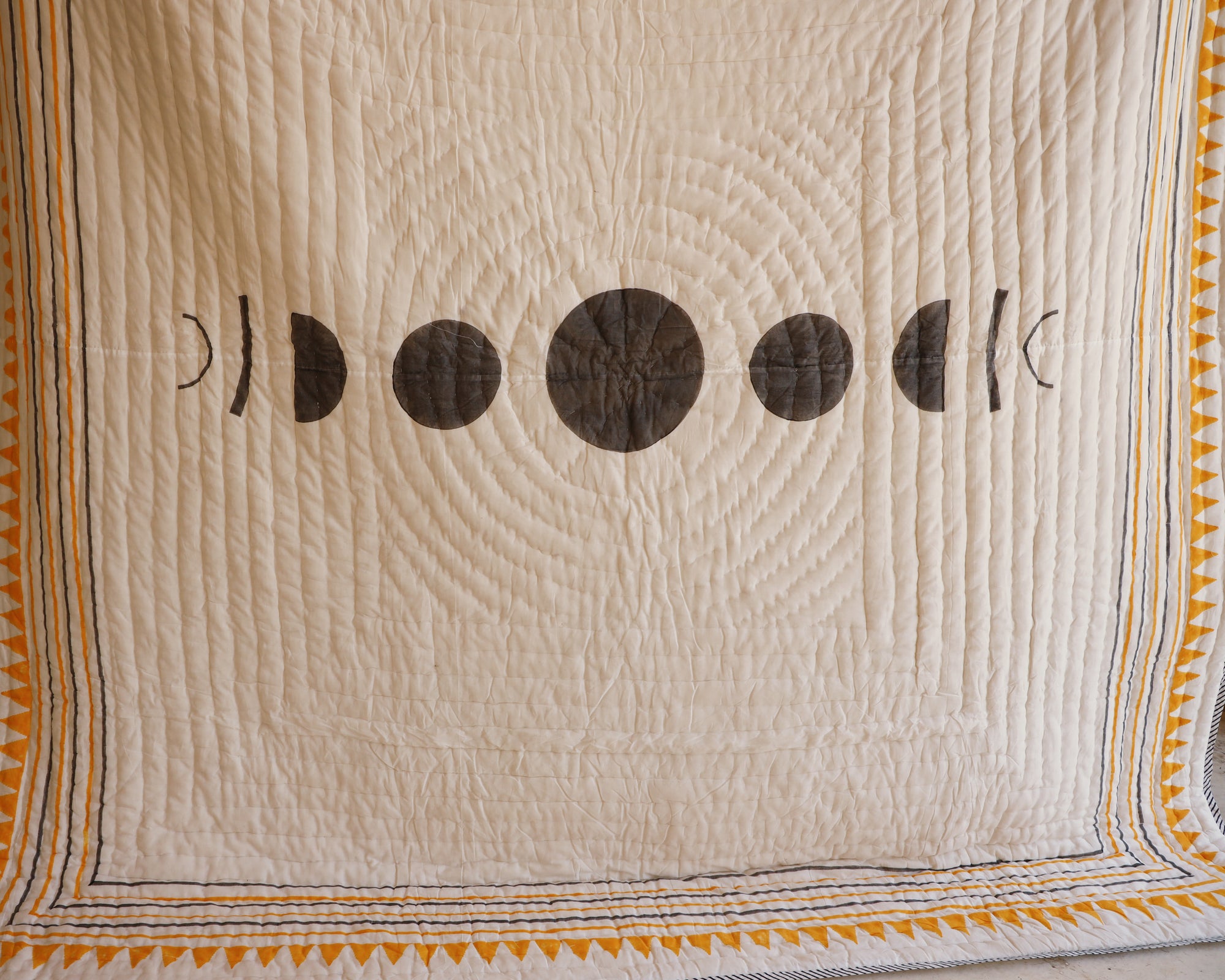 New Moon Quilt Reverse