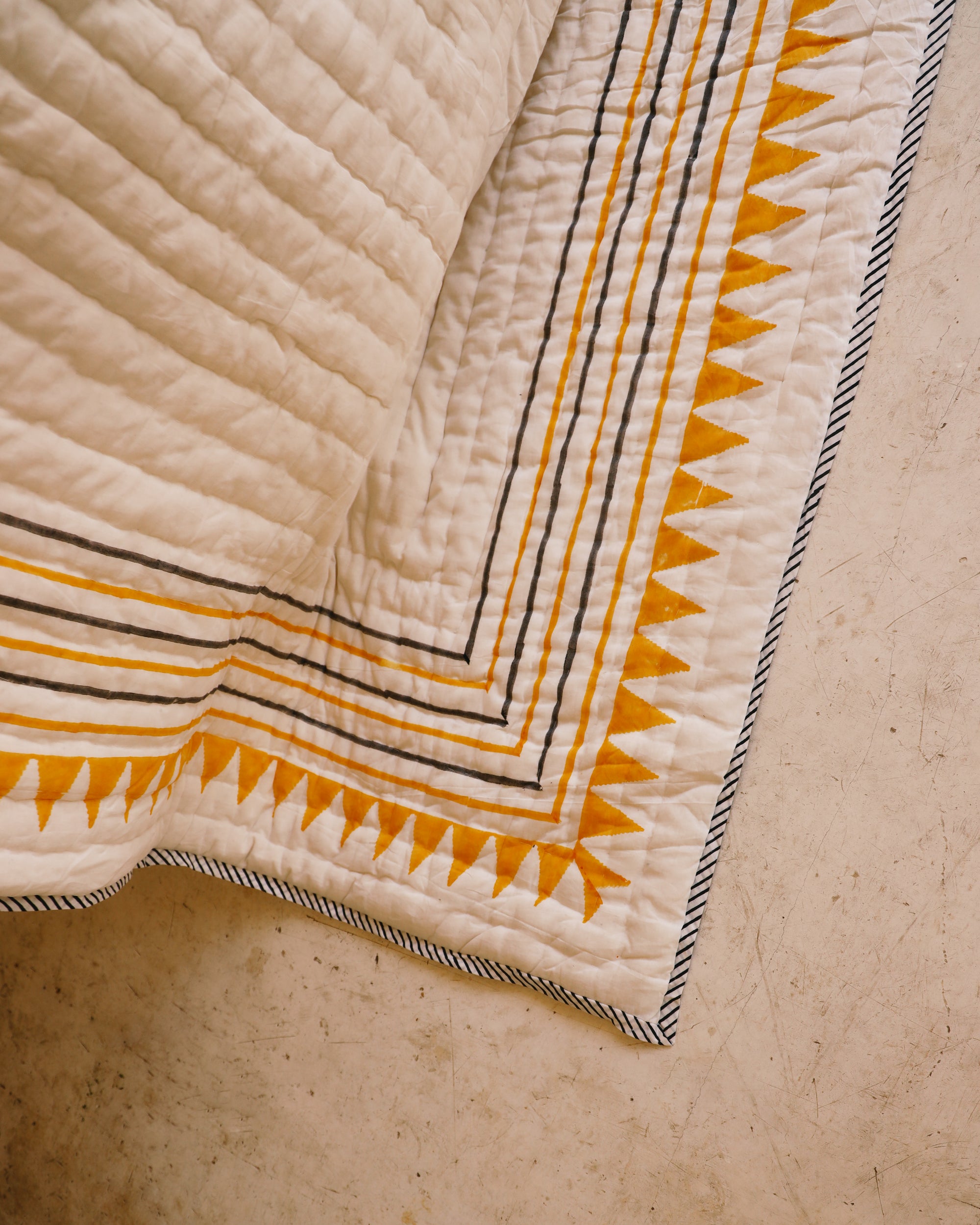 New Moon Quilt Reverse