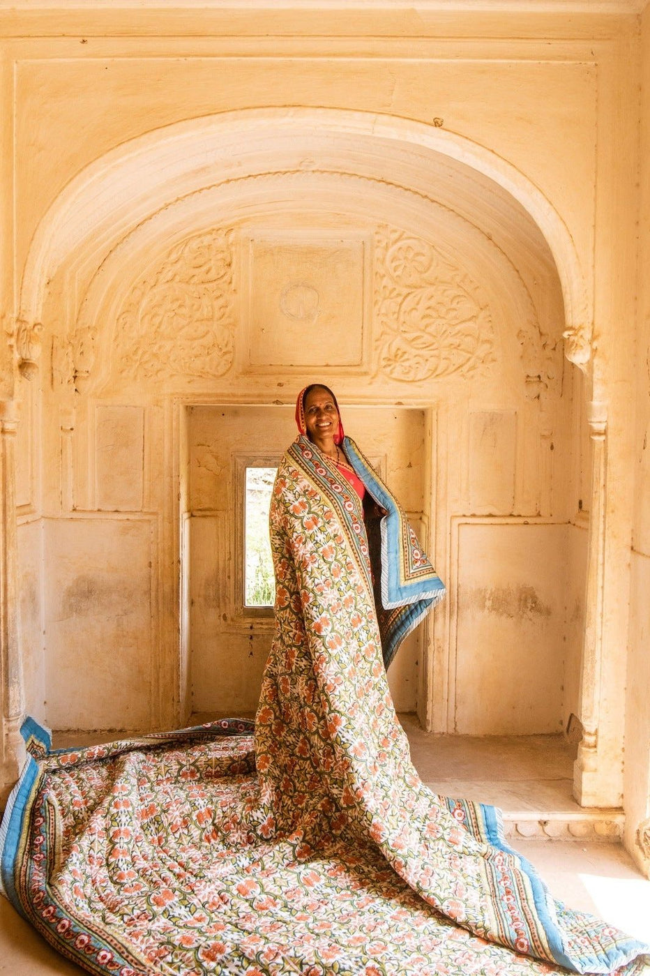 Topanga Quilt ArtisanCrafted Indian Quilt in King, Queen & Twin