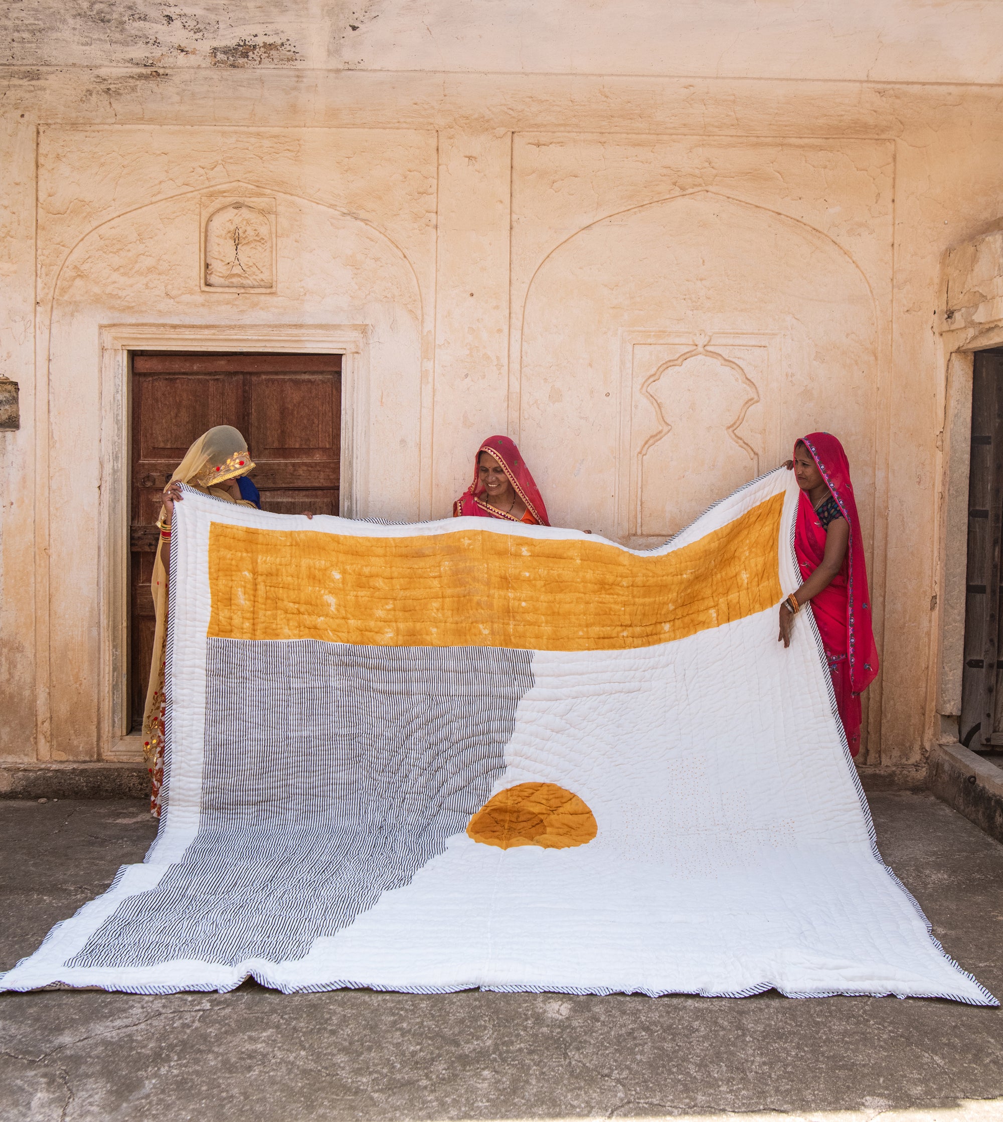 New Moon Quilt Reverse