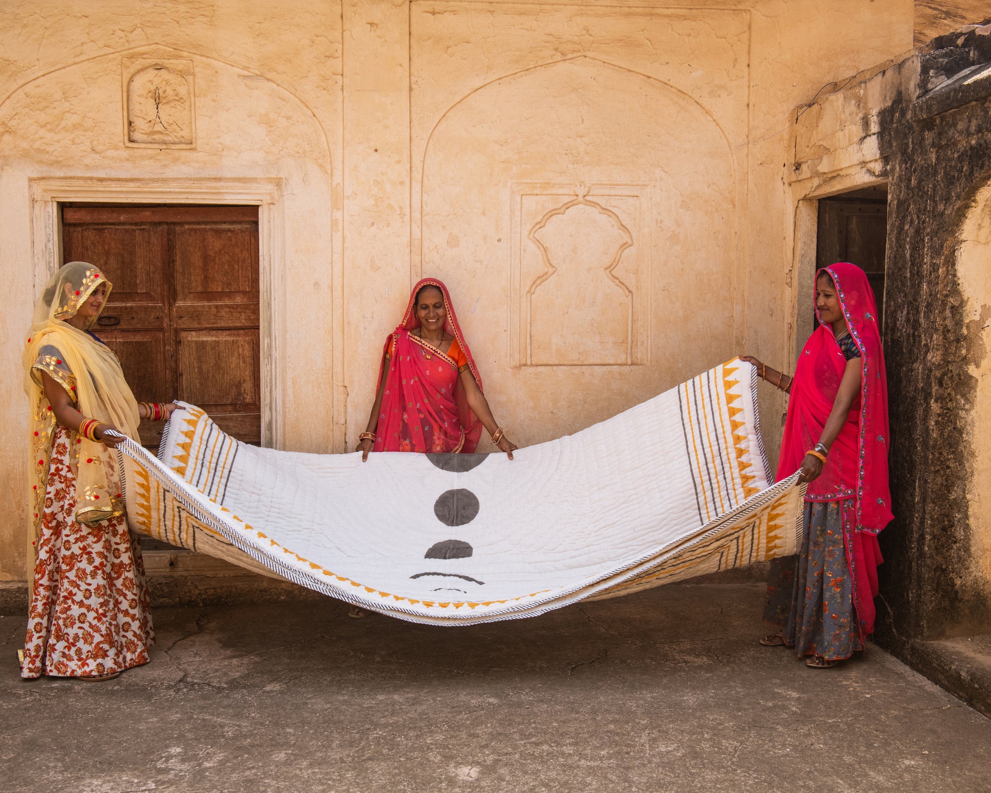 New Moon Quilt Reverse