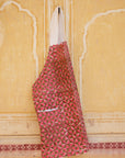 Kite Coral + Camel Linen Smock Apron