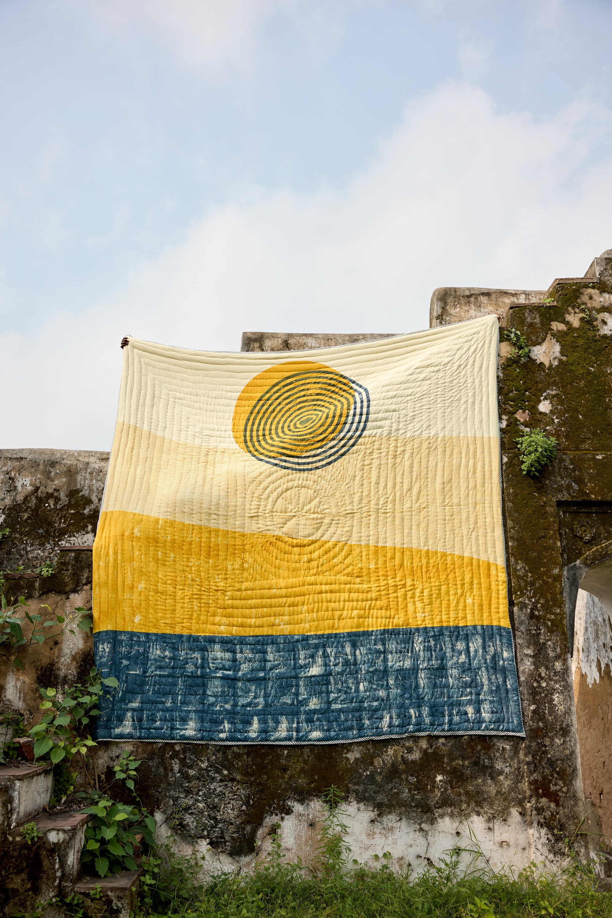Spiral Sunset Quilt