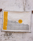 New Moon Baby Quilt Reverse