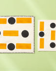 Bauhaus II Placemat Set - CQC LA - Set of 4 Placemats with Napkins