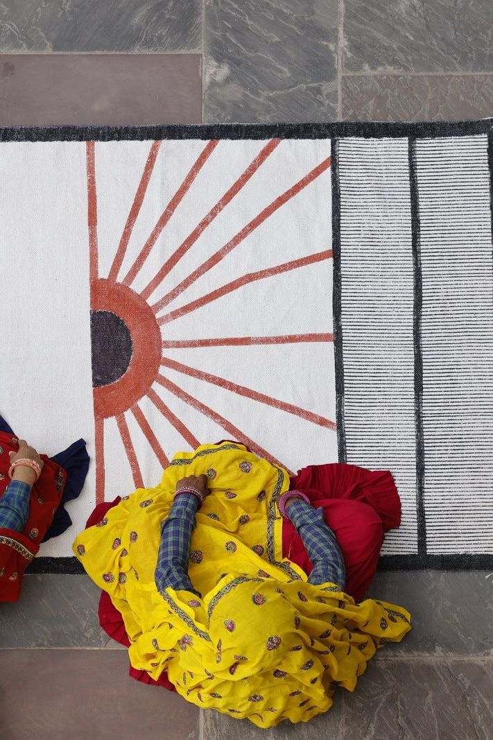 Edo Sun Rug - CQC LA - 4' x 6'