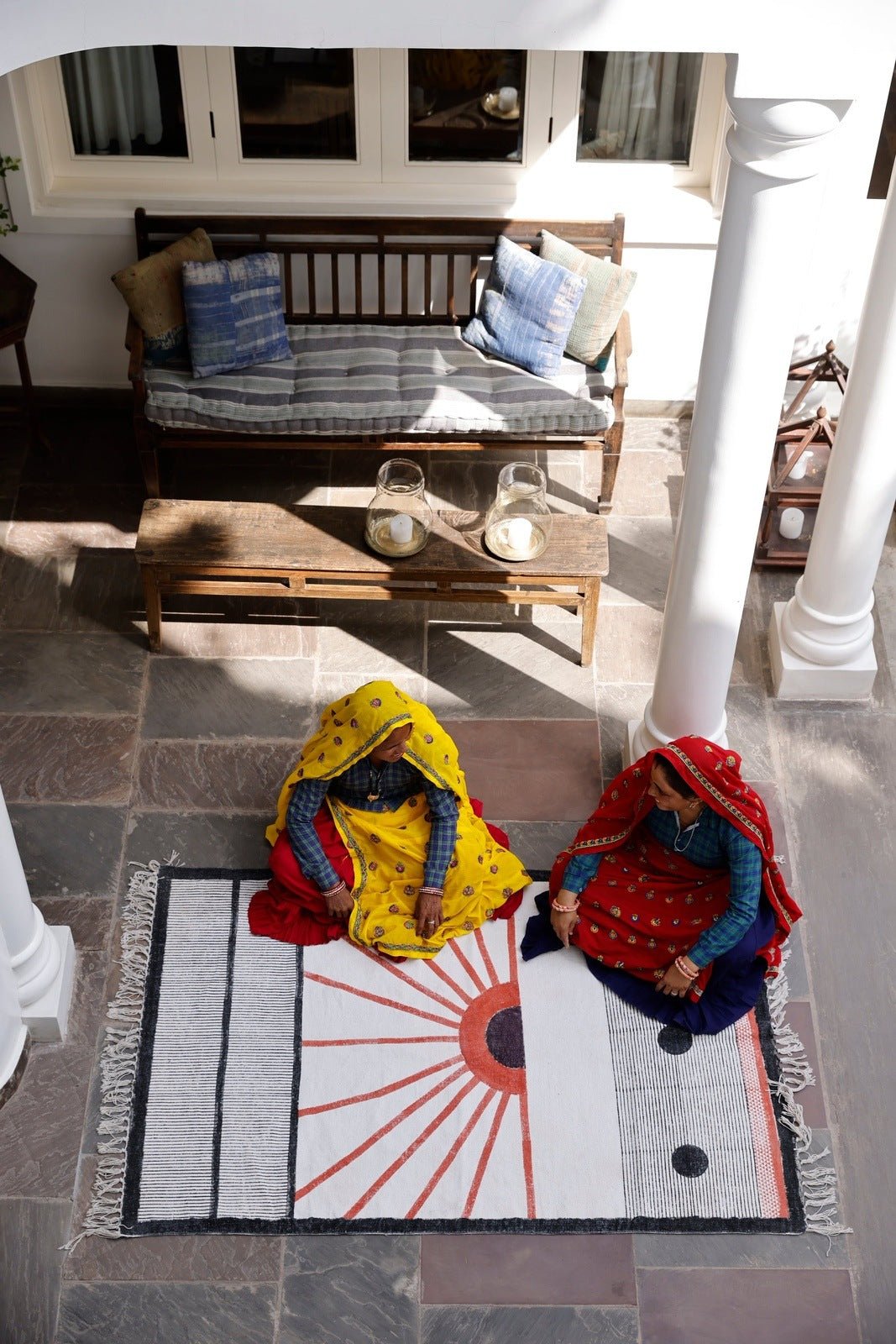 Edo Sun Rug - CQC LA - 4' x 6'