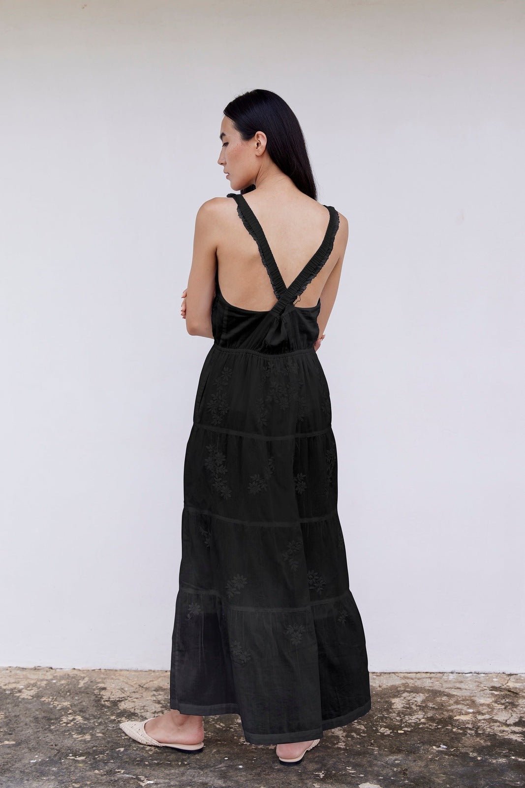 Hand-Embroidered Kos Dress - CQC LA - XS/S