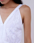 Hand-Embroidered Kos Dress - CQC LA - XS/S