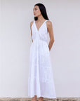 Hand-Embroidered Kos Dress - CQC LA - XS/S