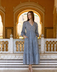 Hand-Printed Ashbury Dress - CQC LA - XS/S