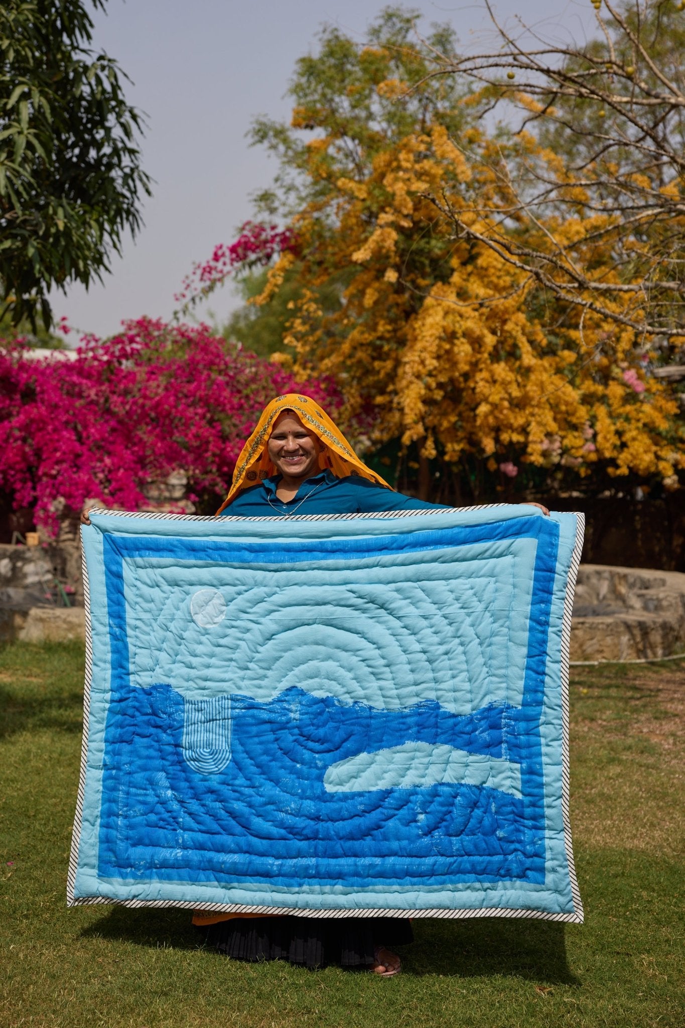 High Tide Baby Quilt - CQC LA - Baby