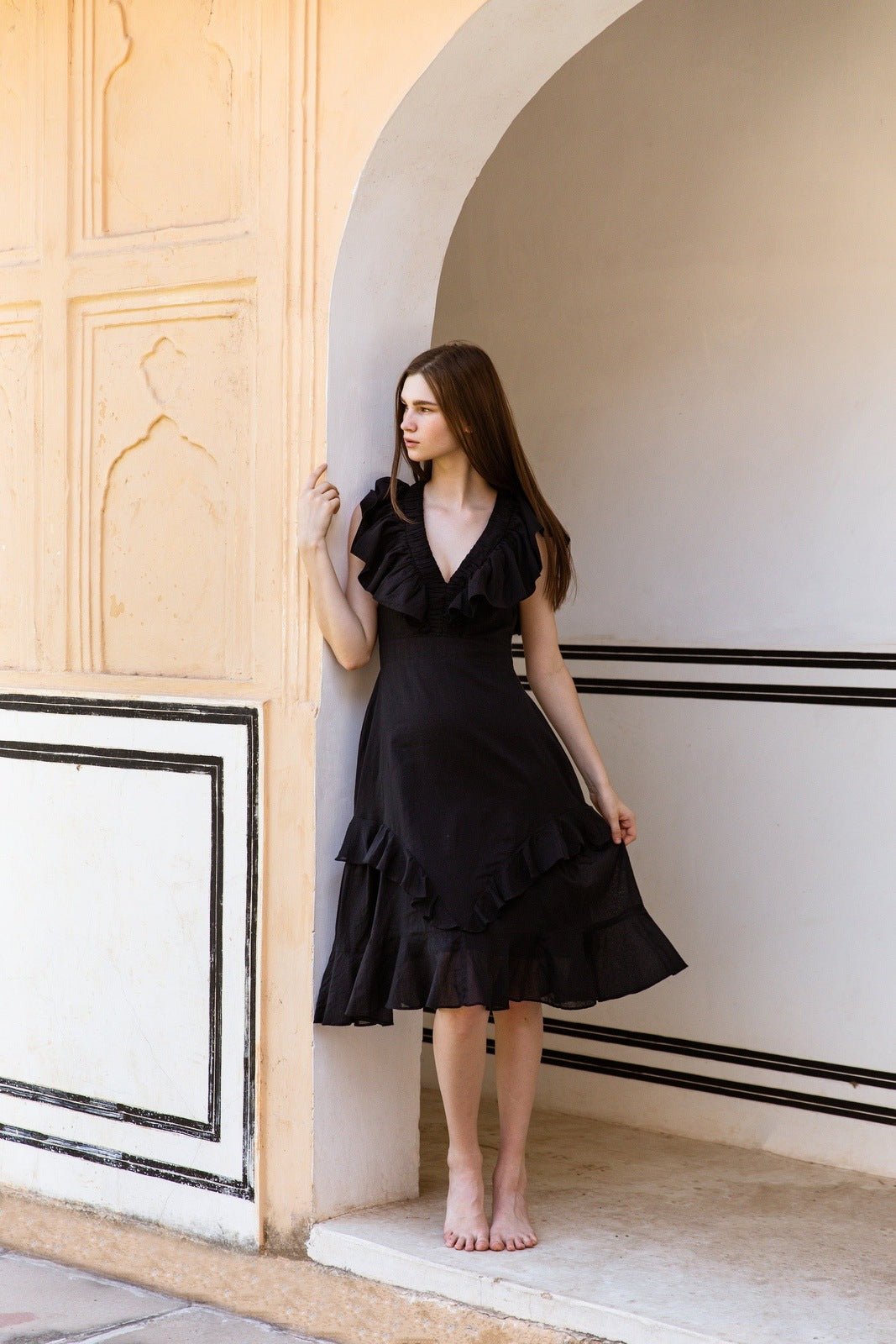 Luciana Midi Dress - CQC LA - XS/S