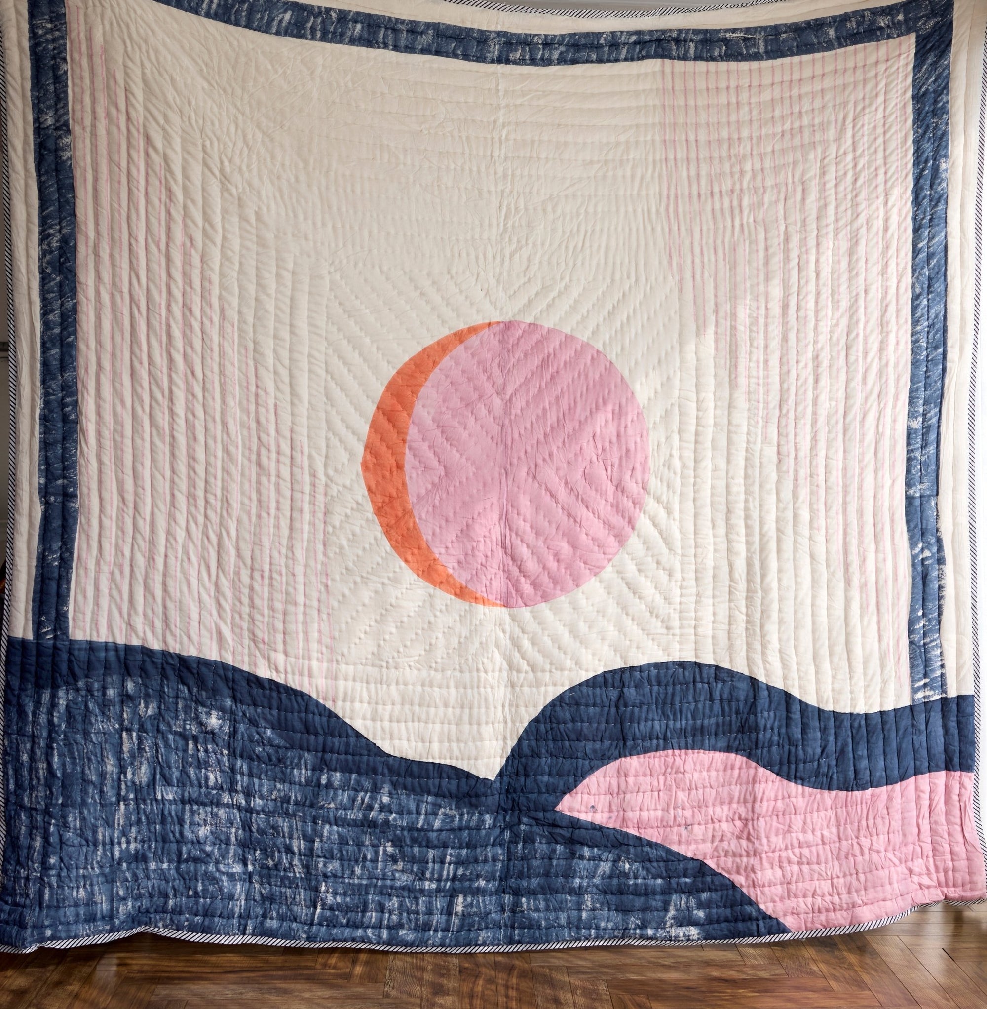Magic Hour Quilt (Reverse) - CQC LA - Twin