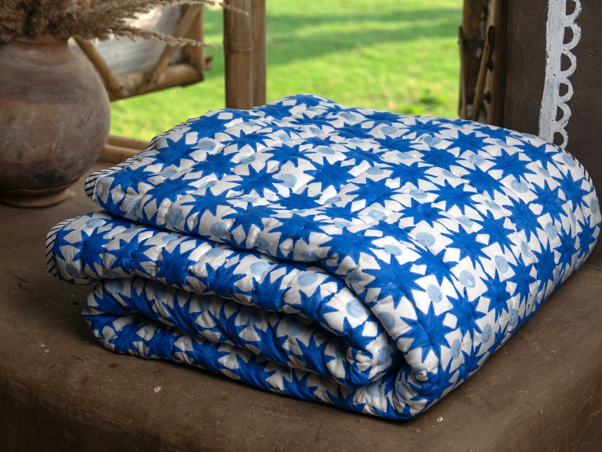 Magic Hour Quilt (Reverse) - CQC LA - Twin