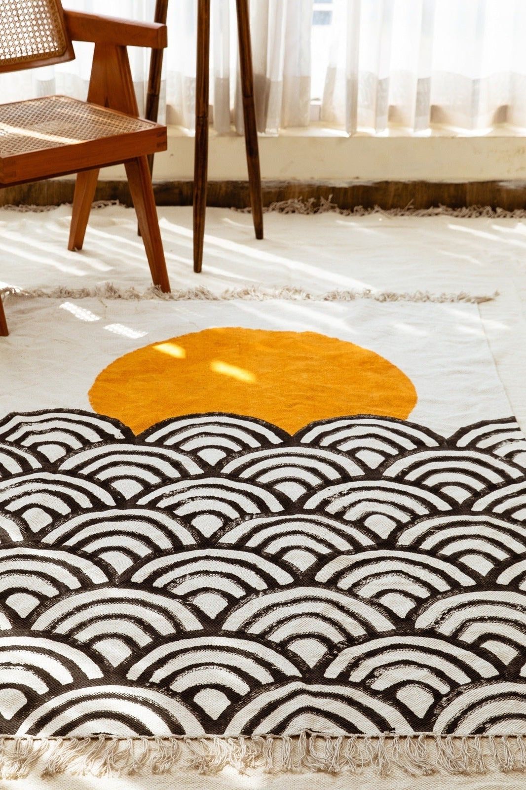 Making Waves Rug - CQC LA - 4' x 6'