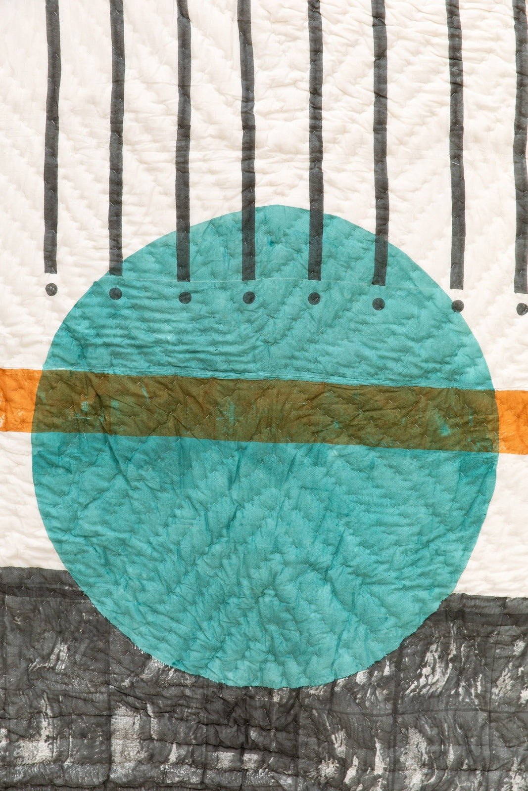 Midnight Moon Quilt (Reverse) - CQC LA - Twin