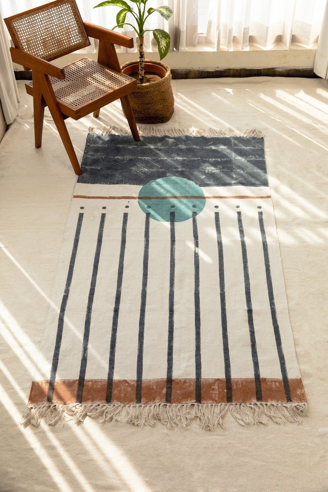 Midnight Moon Rug - CQC LA - 4' x 6'