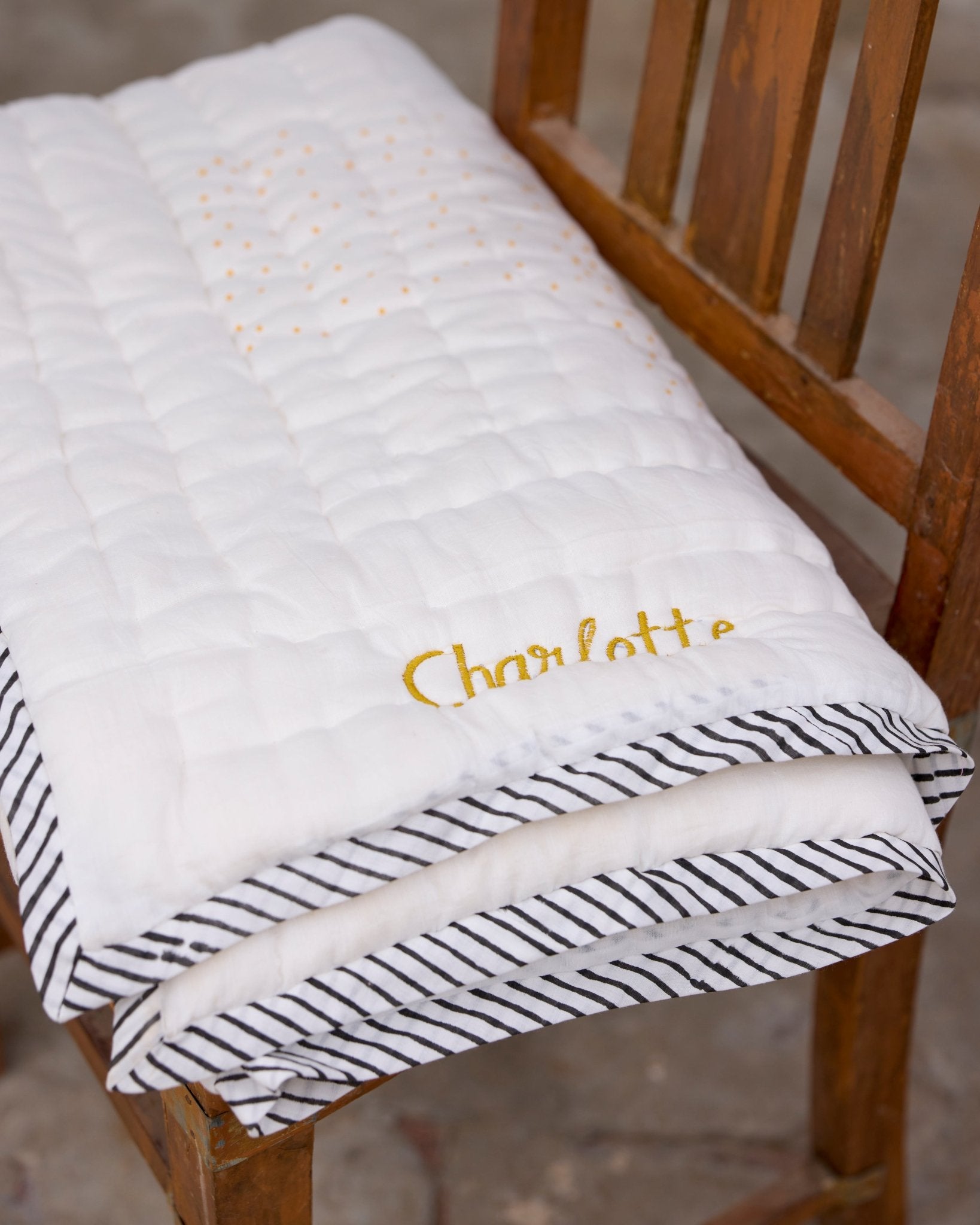 Ojai Baby Quilt (Reverse) - CQC LA - Baby