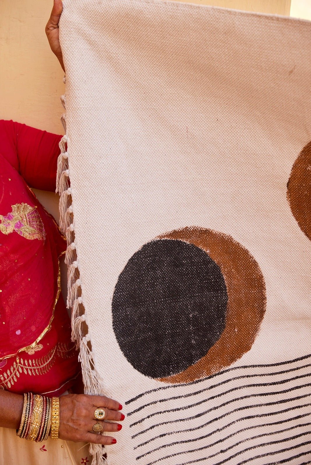 Rising Moon Rug - CQC LA - 4' x 6'