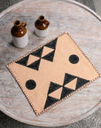 Sedona (Reverse) Placemat Set - CQC LA - Set of 4 Placemats with Napkins