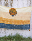 Spiral Kantha Throw - CQC LA - Cotton